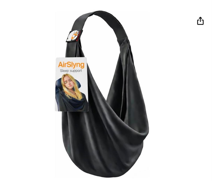 The Slyng Travel Blanket System | Airplane Sleep Support